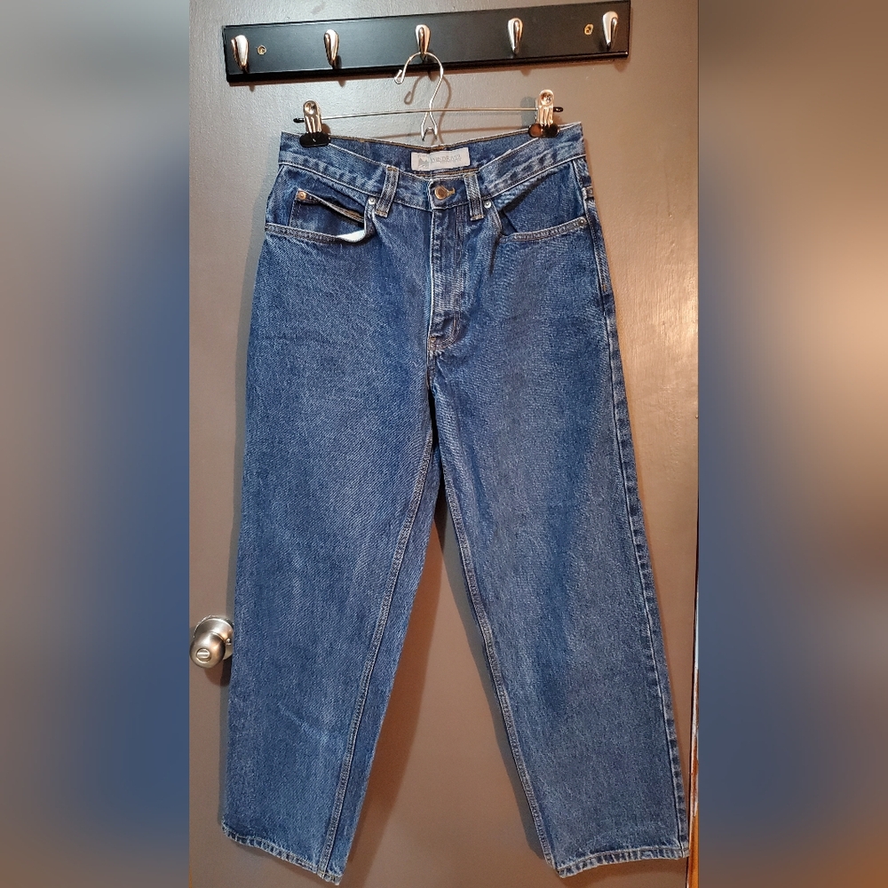 Classic Straight Leg Women's Jeans - Blue